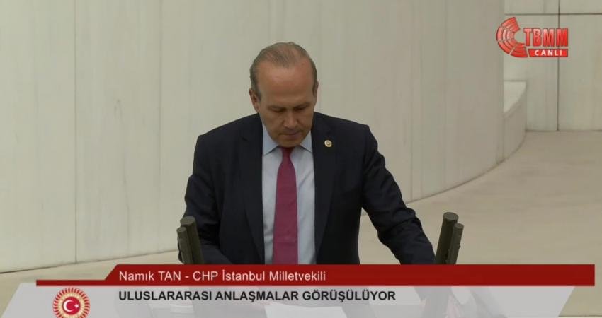 CHP İstanbul Milletvekili, emekli Büyükelçi Namık Tan, “Çağdaşlaşma alanında dünyada