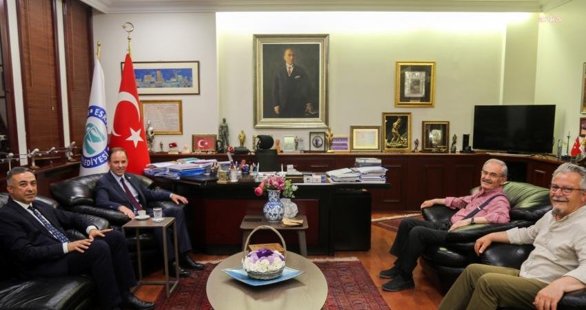 CHP Çorum Milletvekili Mehmet Tahtasız ve Zonguldak Milletvekili Deniz Yavuzyılmaz,
