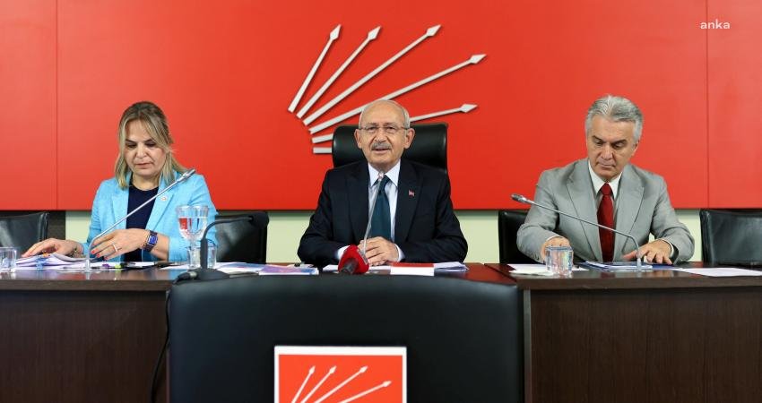 CHP Parti Meclisi, Genel Başkan Kemal Kılıçdaroğlu başkanlığında toplandı.