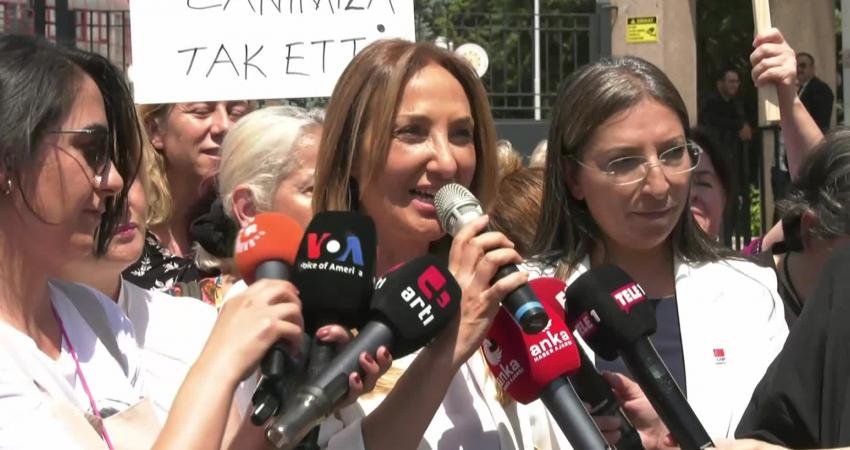CHP Kadın Kolları Genel Başkanı Aylin Nazlıaka, akaryakıta ve doğalgaza