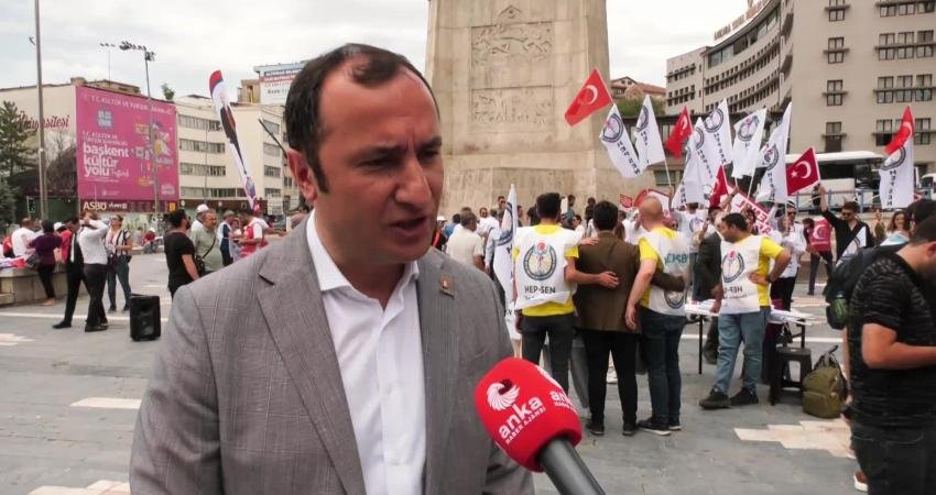 Eğitim-İş Genel Başkanı Kadem Özbay, 6 Şubat depremlerinin büyük yıkıma