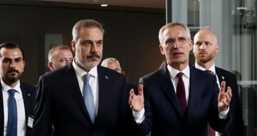 Dışişleri Bakanı Hakan Fidan, NATO Genel Sekreteri Jens Stoltenberg ile