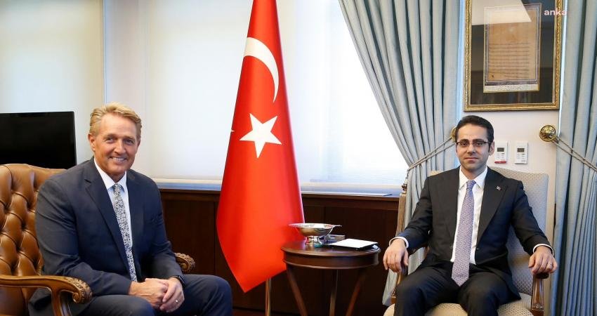 Dışişleri Bakanı Yardımcısı Yasin Ekrem Serim, ABD’nin Ankara Büyükelçisi Jeffry