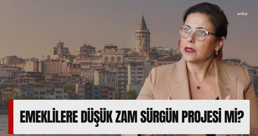 DP’li İlay Aksoy’dan Emeklilerin İstanbul’a Gelmemesi İçin Teşvik Haberine Tepki: “Emeklilere Düşük Zam Sürgün Projesi Mi” Demokrat Parti (DP) Göç ve Sosyal Politikalardan Sorumlu Genel Başkanı