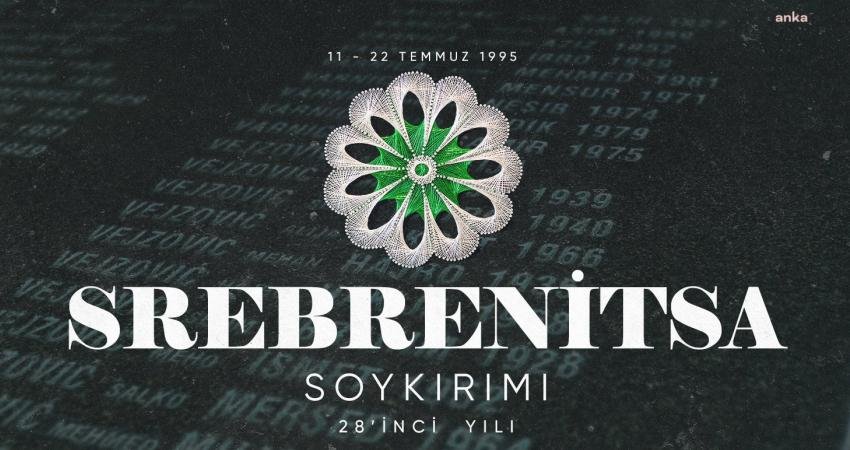 Erdoğan: Srebrenitsa Soykırımı’nın 28’inci Yıl Dönümünde Şehitlerimizin Kederli Aileleri ve Tüm Boşnak Kardeşlerime En İçten Taziyelerimi Sunuyorum Cumhurbaşkanı Recep Tayyip Erdoğan, “İnsanlık tarihine kara bir leke olarak