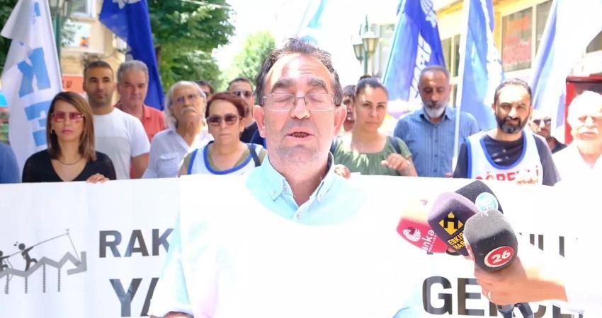 Eskişehir’de KESK’e bağlı sendikalara üye olan memurlar, Türkiye İstatistik Kurumu’nun