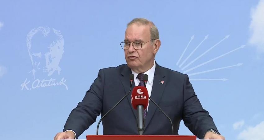 CHP Sözcüsü Faik Öztrak, “Sarayın menüsünde vatandaş için bol bol