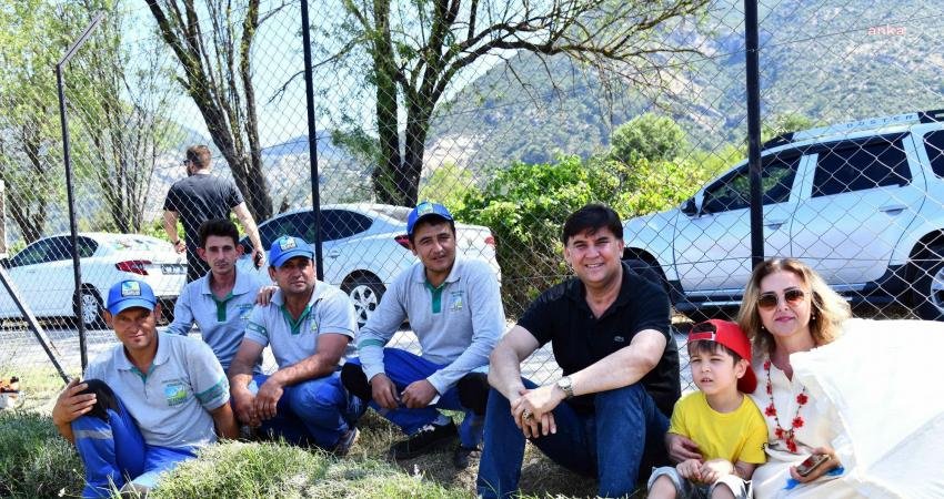 Fethiye Belediyesi tarafından Yeşilüzümlü Mahallesi'ne 2019 yılında kurulan Lavanta Bahçesi'nde