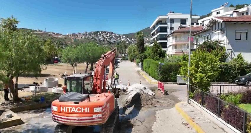 Antalya Büyükşehir Belediyesi’nin Finike’nin kanalizasyon sorununu çözmek için başlattığı projede