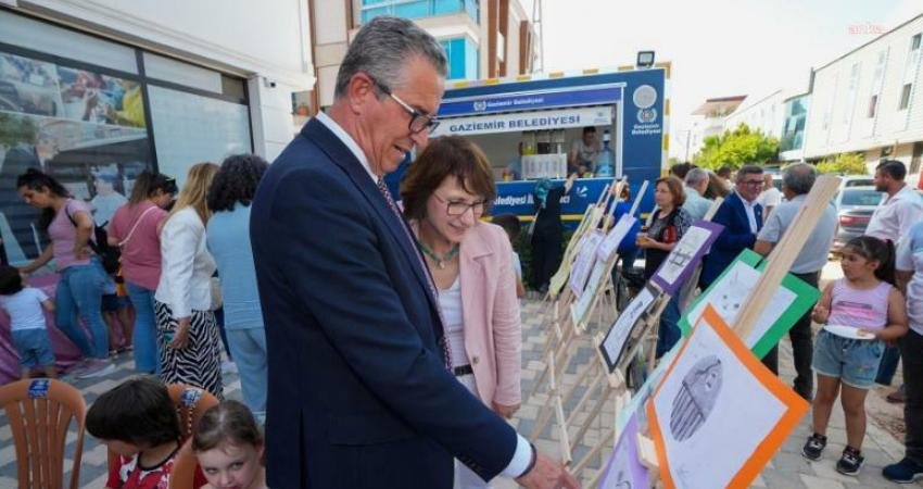 Gaziemir Belediyesi’nin çoklu jenerasyon merkezi olarak hizmet veren Sarnıç Toplum
