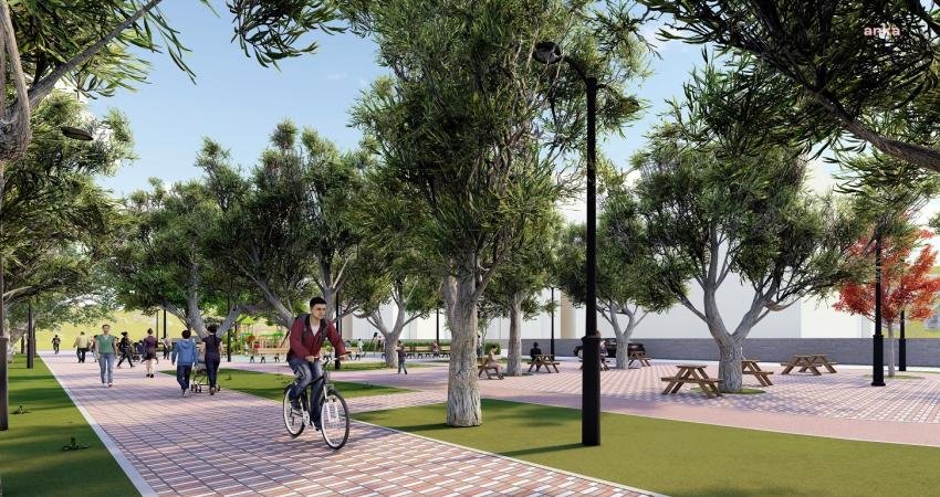 Gaziemir Belediyesi, park ve yeşil alanlarda yürüttüğü çalışmalar kapsamında 2