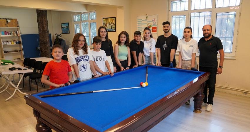 Tepebaşı Belediyesi Çukurhisar Çocuk Sanat ve Kültür Merkezi geleceğin bilardo