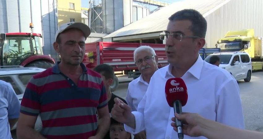 CHP Grup Başkanvekili Gökhan Günaydın, Ankara Polatlı’da, Toprak Mahsulleri Ofisi