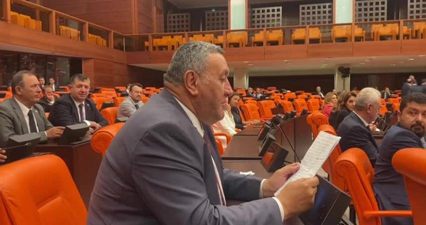 CHP Niğde Milletvekili Ömer Fethi Gürer, TBMM Genel Kurulu'nda; Niğde