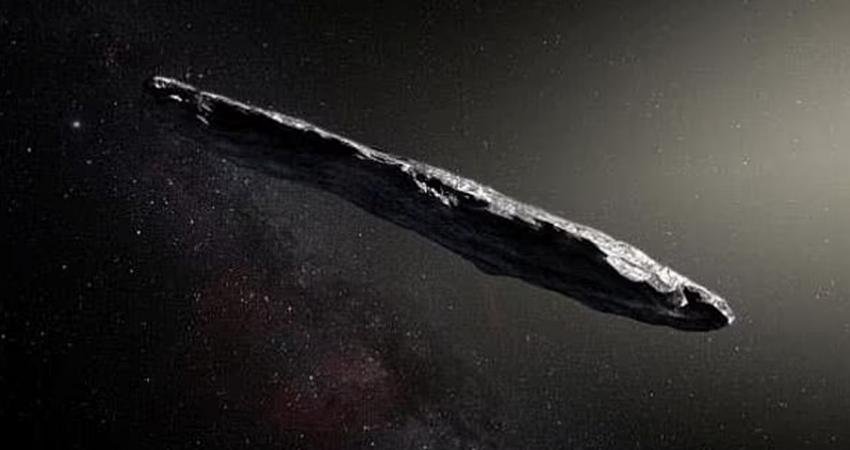 Oumuamua'nın 2017'de Dünya'nın yanından geçen bir ET aracı olduğuna inanan