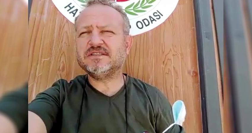 Hatay Tabip Odası Başkanı Sevdar Yılmaz, deprem bölgesi Hatay’da şebeke