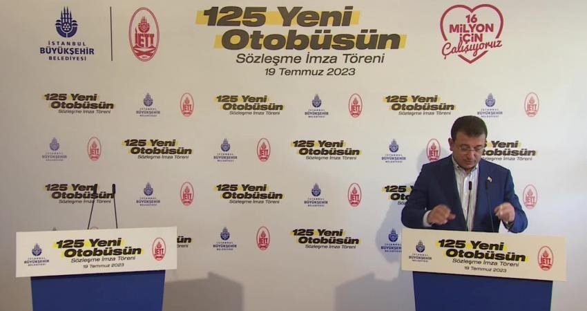 İmamoğlu: “KDV, ÖTV Artışları ve Diğer Zamlar Bizim Vatandaşa Hizmetimizi Çok Zorlaştırmaktadır” İstanbul Büyükşehir Belediye (İBB) Başkanı Ekrem İmamoğlu, İETT’ye 125 yeni