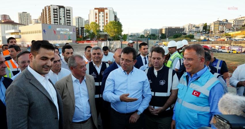 İstanbul Büyükşehir Belediye (İBB) Başkanı Ekrem İmamoğlu, Beylikdüzü Belediye Başkanı