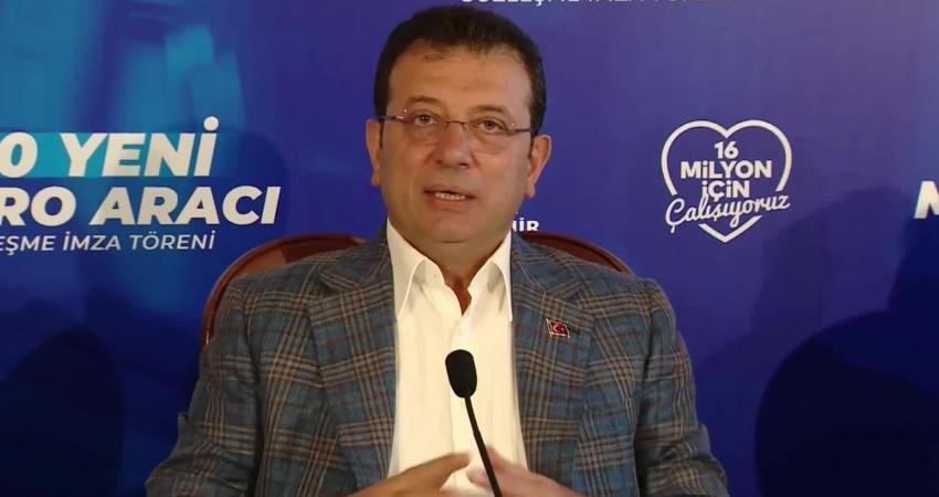 İstanbul Büyükşehir Belediye (İBB) Başkanı Ekrem İmamoğlu, "M4 Hattı 100