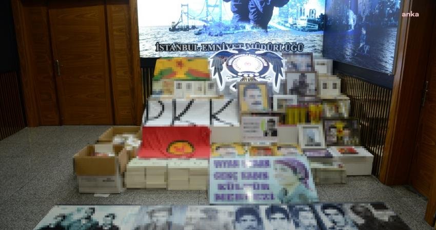 İstanbul'da polis, HDP Esenyurt ilçe binasına operasyon düzenledi. Operasyonda, PKK