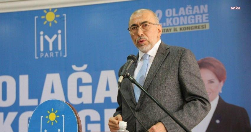 İYİ Parti Hatay Milletvekili Adnan Şefik Çirkin, çiftçinin sulama için