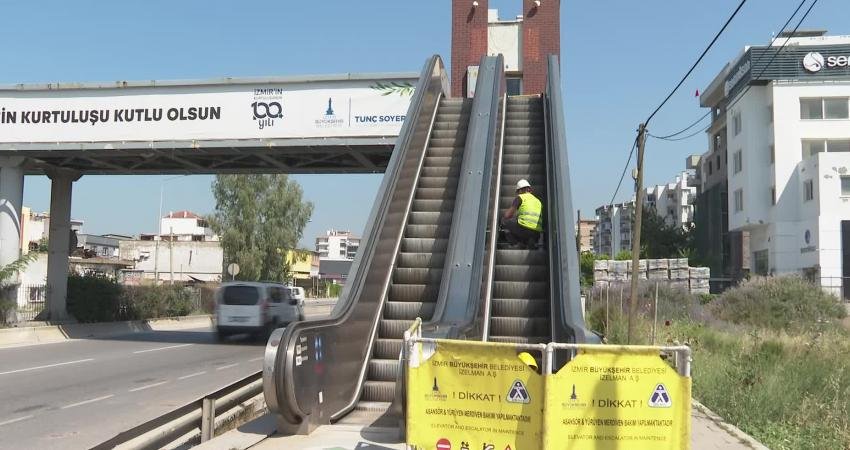 İzmir Büyükşehir, Kamu Kaynağından 22 Milyon Lira Tasarruf Sağladı İzmir Büyükşehir Belediyesi, kentin çeşitli noktalarındaki asansör ve yürüyen merdivenlerin