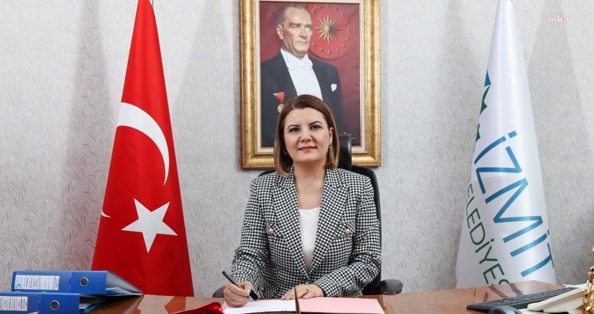 İzmit Belediye Başkanı Fatma Kaplan Hürriyet, Cumhurbaşkanı Recep Tayyip Erdoğan’a