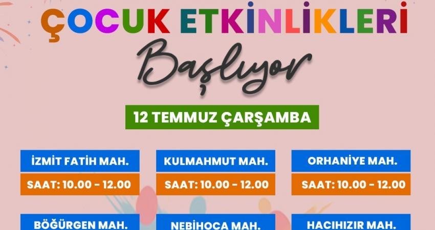 İzmit Belediyesi Kadın ve Aile Hizmetleri Müdürlüğü'nün yaşama geçirdiği Çocuk
