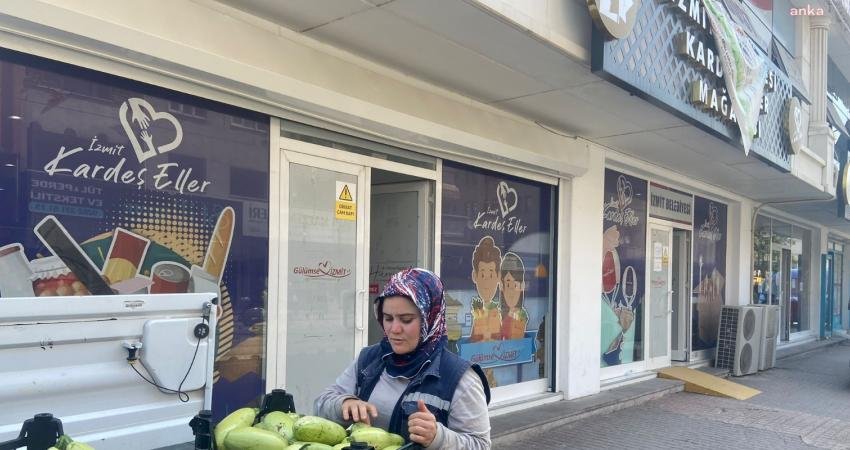 İzmit Belediyesi’nin Durhasan Mahallesi’nde üretime devam ettiği Tarımsal Uygulama Bahçesi’nden