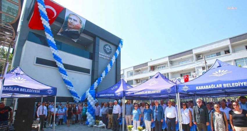 Karabağlar Belediyesi, Çalıkuşu Semt Merkezi’ni Törenle Hizmete Açtı Karabağlar Belediyesi’nin kadınları toplumsal yaşama katmak ve hizmeti vatandaşların ayağına