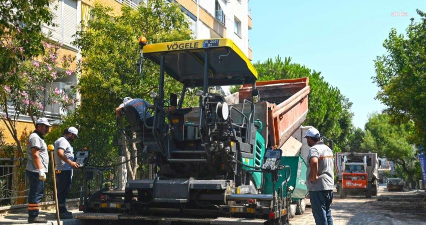 Karabağlar Belediyesi Fen İşleri Müdürlüğü ekipleri, yaz sezonunu en iyi