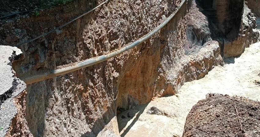 Karabük'te sağanak yağışın neden olduğu sel nedeniyle Yenice ilçesindeki Şeker