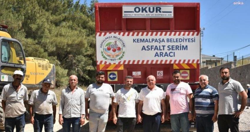 Kemalpaşa Belediyesi, geçen yıl Armutlu Mahallesi’nde bulunan şantiye alanında yapımı