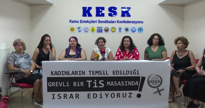 KESK, Kadın Kamu Çalışanlarının Taleplerini Açıkladı: “Toplumsal Cinsiyet Eşitliğinin Sağlandığı Bir Çalışma Yaşamı ve Ortamı Sağlanmalı” Kamu Emekçileri Sendikaları Konfederasyonu (KESK), toplu sözleşme görüşmeleri öncesinde kadın