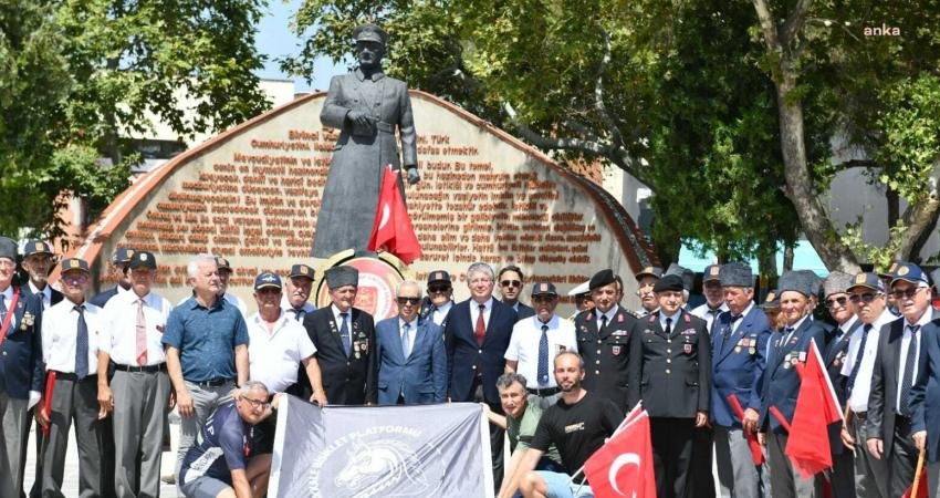 Kıbrıs Barış Harekatı'nın 49. yılı dolayısıyla Çanakkale Muharip Gaziler Derneği