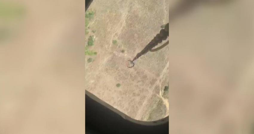 İzmir’in Kiraz İlçesinde ekin tarlasında çıkan yangın otluk ve bozuk