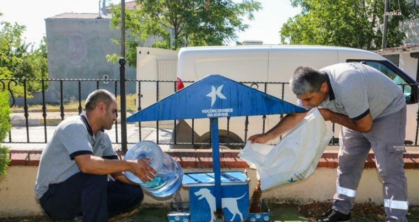 Küçükçekmece Belediyesi, hava sıcaklıklarının 35 derecelere ulaştığı sıcak yaz günlerinde