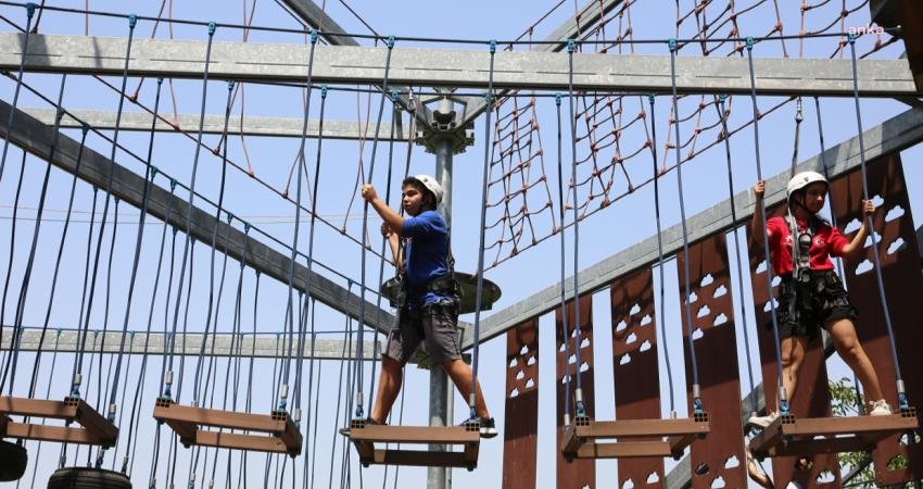 Küçükçekmece Belediyesi tarafından ilçeye kazandırılan Soğuksu ve Selçuklu Macera Parkları,