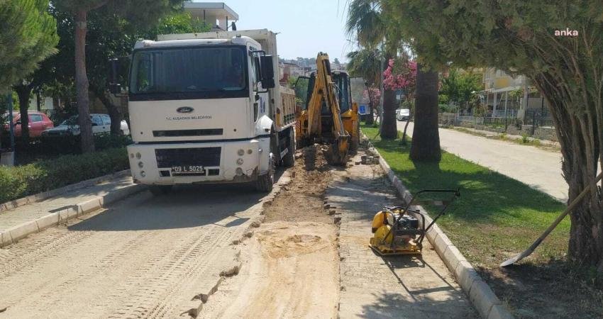 Kuşadası Belediyesi Fen İşleri Ekiplerinden Yoğun Mesai Kuşadası Belediyesi Fen İşleri Müdürlüğü’ne bağlı ekipler, geçen hafta kentin