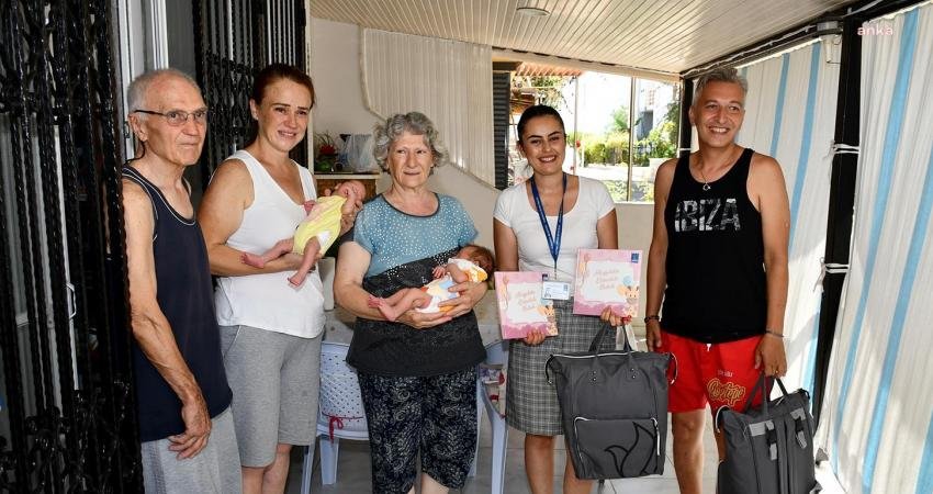 Kuşadası Belediyesi tarafından yaşama geçirilen 'Hoş Geldin Bebek' projesi kapsamında