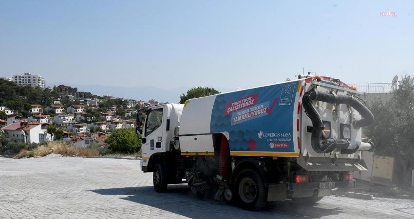 Kuşadası Belediyesi, Kadınlar Denizi Mahallesi’nde toplam 22 sokağı kapsayan üstyapıyı