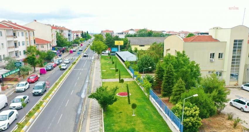 Lüleburgaz Belediyesi, İstasyon Caddesi PTT Kargo Merkezi önünde daha önceleri