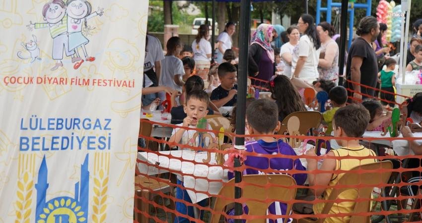 Lüleburgaz Belediyesi'nin yaz aylarında çocukları çeşitli aktivitelerle buluşturduğu “Mahallede Şenlik