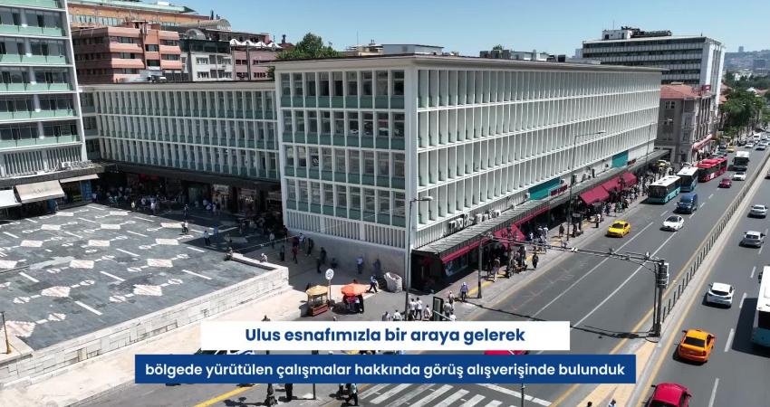 Mansur Yavaş: “Ulus’un Canlanmasını ve Buradaki Esnafın İyi İş Yapmasını Amaçlıyoruz. Ulus’un Çehresinin Ne Kadar Değiştiğini Göreceksiniz” Ankara Büyükşehir Belediye (ABB) Başkanı Mansur Yavaş, Ulus Projeleri Değerlendirmeleri