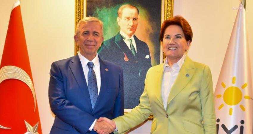 Ankara Büyükşehir Belediye Başkanı Mansur Yavaş, İYİ Parti Genel Başkanı