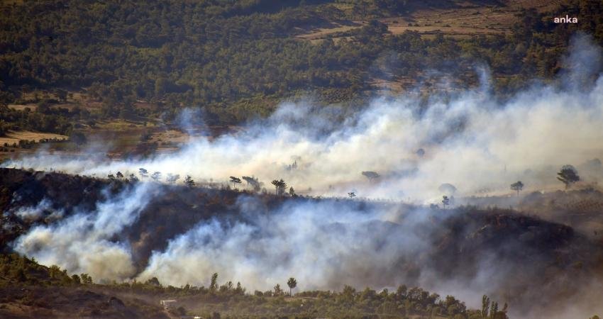 Gülnar’da önceki gün başlayan orman yangını kontrol altına alınırken, Mersin