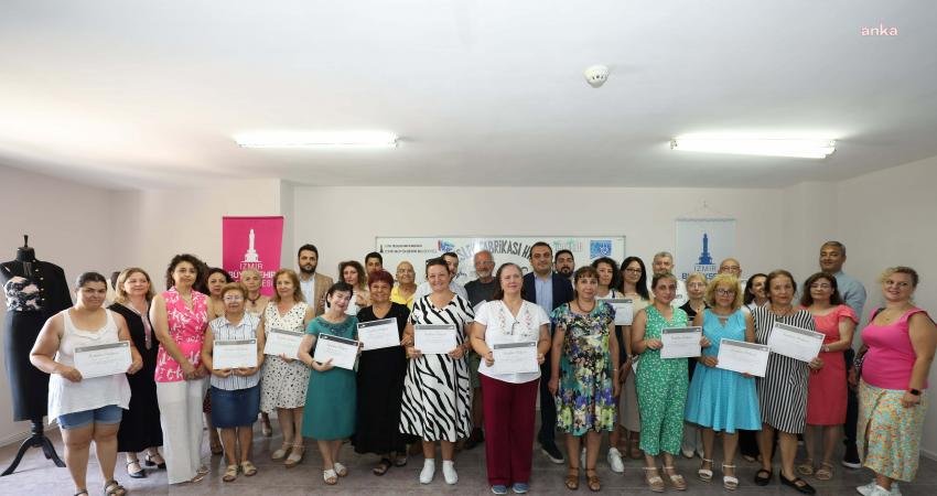 Narlıdere Belediyesi’nin İzmir Büyükşehir Belediyesi bünyesinde faaliyet gösteren Meslek Fabrikası’nda