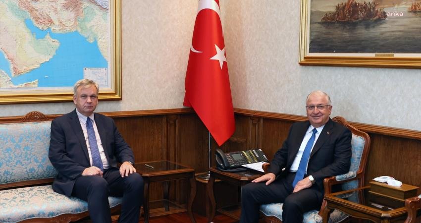 Milli Savunma Bakanı Yaşar Güler, bugün Almanya’nın Ankara Büyükelçisi Jurgen