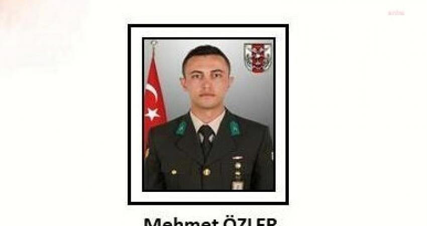Milli Savunma Bakanlığı (MSB), piyade astsubay kıdemli çavuş Mehmet Özler’in