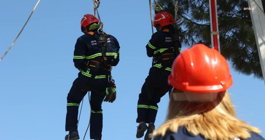 Muğla Büyükşehir Belediyesi İtfaiye Dairesi Başkanlığı tarafından gönüllü itfaiyecilik kapsamında